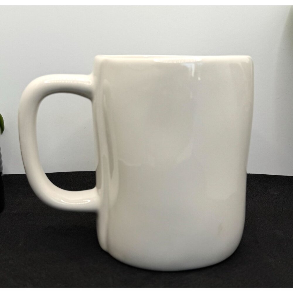 Rae Dunn Artisan Collection By Magenta "Rooted In Christ" White Ceramic Mug - Picture 6 of 7